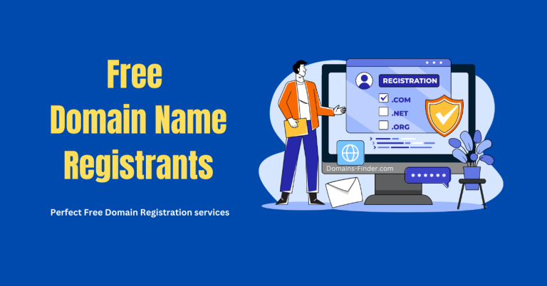 Free Domain Name Registrars
