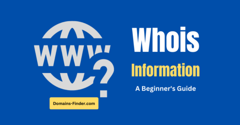 whois information tool